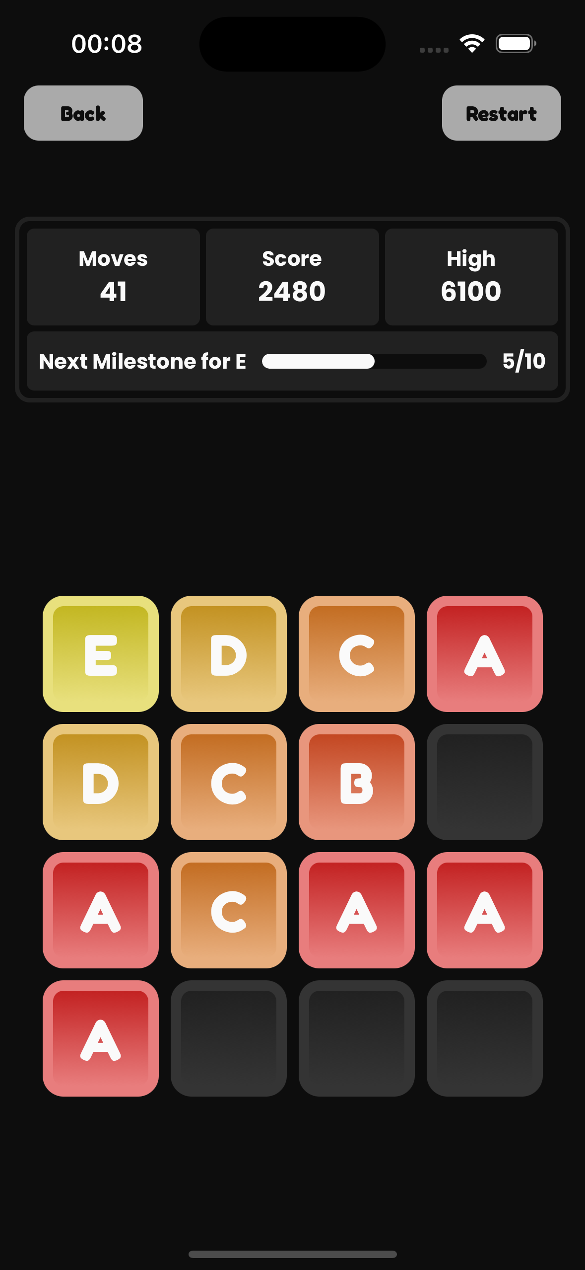 ABZ Game 4x4 Grid